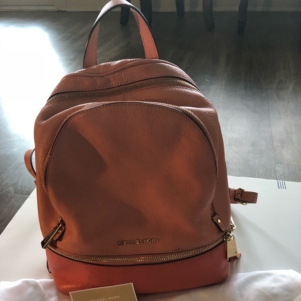 Authentic Michael Kors Backpack Purse